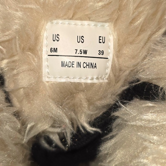 Browning Camo Fold Over Faux Fur Lined Lace Up Boots Womens 7.5 Camouflage - Picture 6 of 12